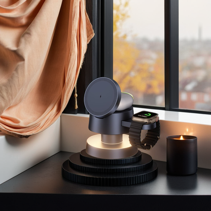 Chargeur MagSafe 4-en-1 – iPhone, Apple Watch & AirPods
